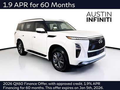 New 2026 INFINITI QX80 Pure w/ Cargo Package