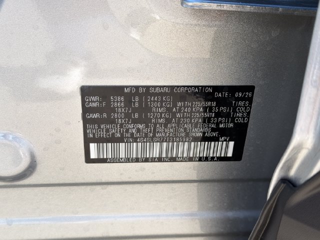 New 2026 Subaru Forester Touring AWD/4WD image 26