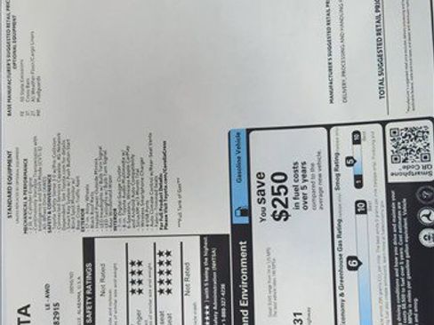 New 2026 Toyota Corolla Cross LE AWD/4WD image 24