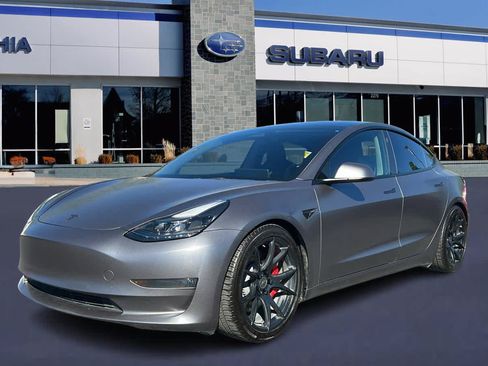 Used 2022 Tesla Model 3 Performance AWD/4WD image 1