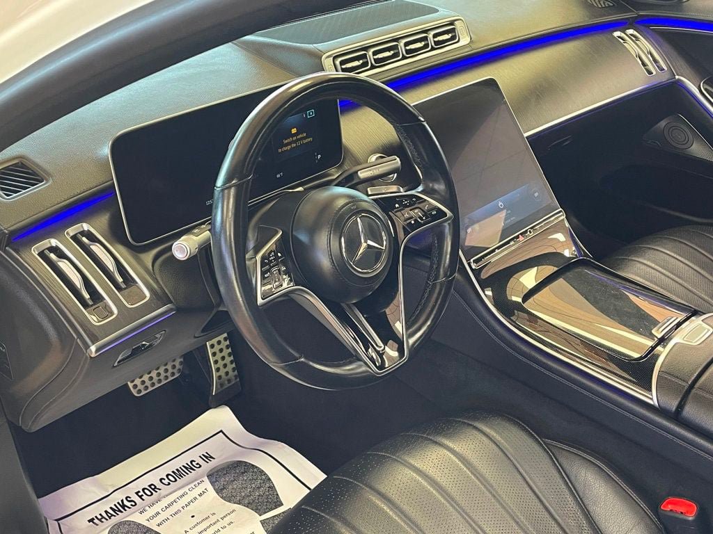 Used 2022 Mercedes-Benz S 500 4MATIC w/ AMG Line Package image 14