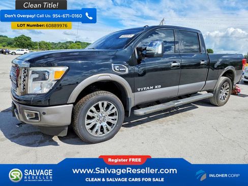 Used 2017 Nissan Titan Platinum Reserve AWD/4WD image 1