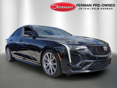Used 2020 Cadillac CT4 V w/ Climate Package RWD image 1