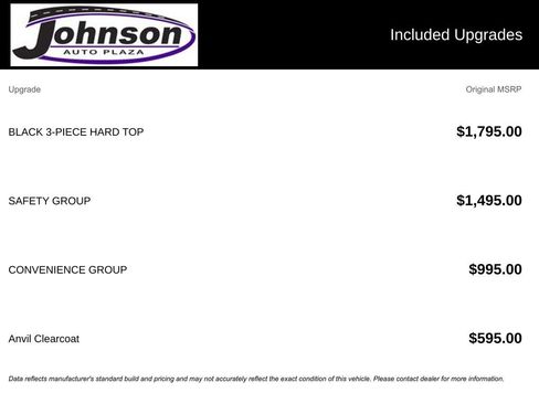 Certified 2025 Jeep Wrangler Unlimited Rubicon 4xe w/ Safety Group image 10