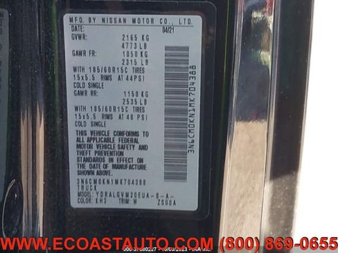 Used 2021 Nissan NV200 SV image 15