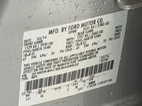 Used 2014 Ford Edge Limited image 24