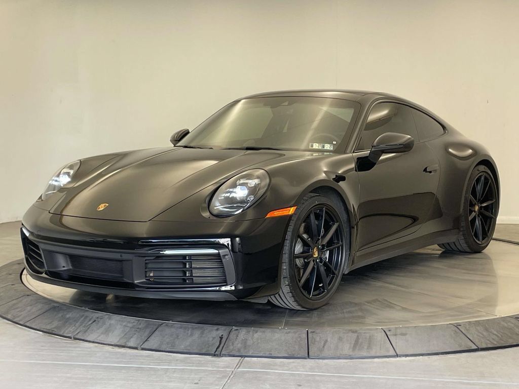 Used 2021 Porsche 911 Carrera 4 w/ Sport Package AWD/4WD image 1