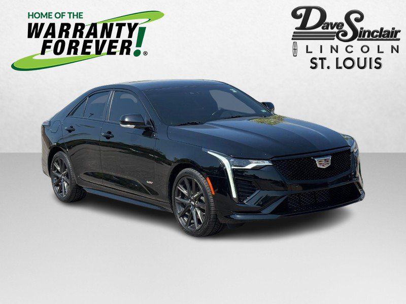 Used 2022 Cadillac CT4 V w/ Navigation Package AWD/4WD image 1