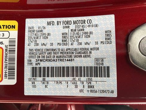 New 2026 Ford Bronco Sport Badlands w/ Badlands Tech Package AWD/4WD image 39