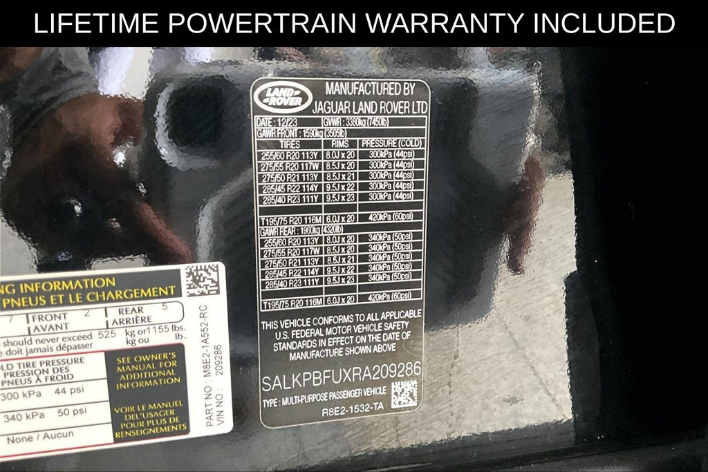 Used 2024 Land Rover Range Rover Long Wheelbase SE AWD/4WD image 43