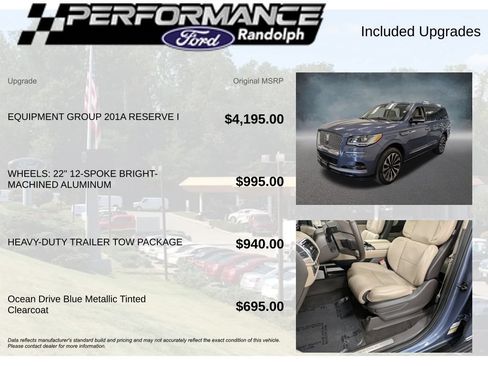 Used 2022 Lincoln Navigator Reserve AWD/4WD image 7