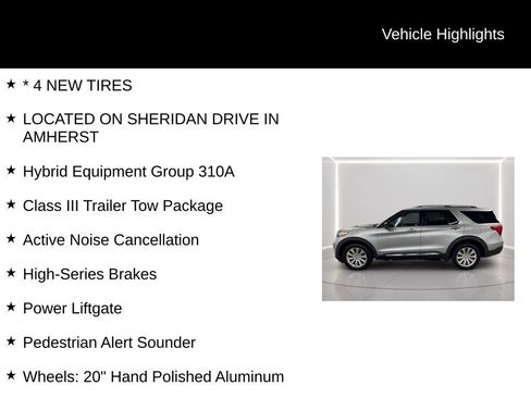 Used 2020 Ford Explorer Limited w/ Equipment Group 310A AWD/4WD image 5