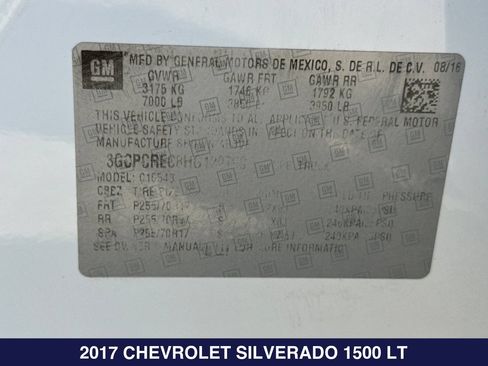 Used 2017 Chevrolet Silverado 1500 LT w/ All Star Edition RWD image 28