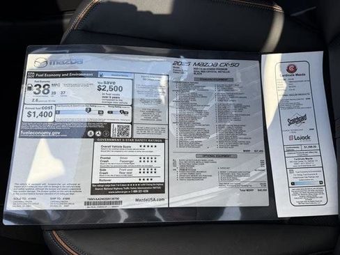 New 2025 MAZDA CX-50 AWD 2.5 Hybrid w/ Cargo Package image 36