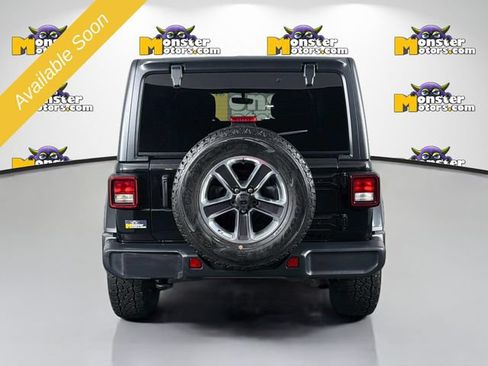 Used 2021 Jeep Wrangler Unlimited Sahara w/ Uconnect 4C Nav & Sound Group AWD/4WD image 6