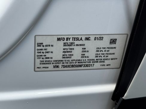 Used 2022 Tesla Model X Plaid AWD/4WD image 49