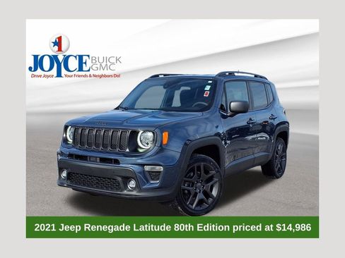 Used 2021 Jeep Renegade Latitude w/ Luxury Group II AWD/4WD image 1