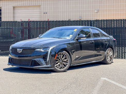 Used 2023 Cadillac CT4 V Blackwing w/ Driver Assist Package RWD image 1