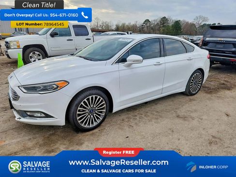 Used 2018 Ford Fusion Titanium image 1