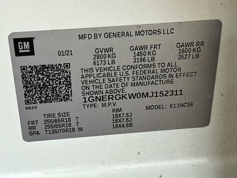Used 2021 Chevrolet Traverse LT FWD image 13