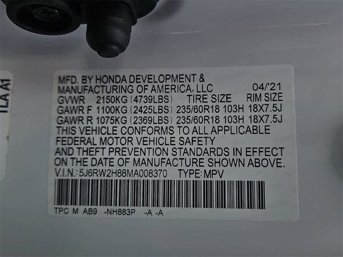 Used 2021 Honda CR-V EX-L image 26