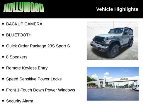 Used 2024 Jeep Wrangler Sport AWD/4WD image 3