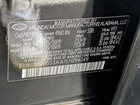 Used 2020 Hyundai Santa Fe Limited image 25