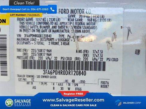Used 2013 Ford Fusion SE image 16
