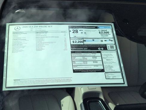 New 2026 Mercedes-Benz GLA 250 4MATIC image 17