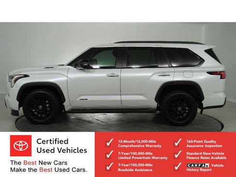 Certified 2024 Toyota Sequoia Limited w/ Nightshade Package AWD/4WD image 6