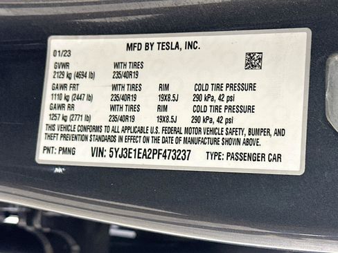 Used 2023 Tesla Model 3 Standard Range RWD image 12