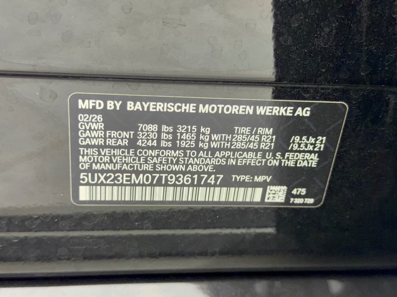 Certified 2026 BMW X7 xDrive40i AWD/4WD image 33