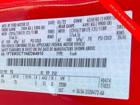 Used 2022 Ford F350 XLT w/ XLT Value Package image 21