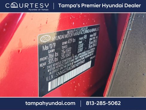 Used 2019 Hyundai Santa Fe SE image 33