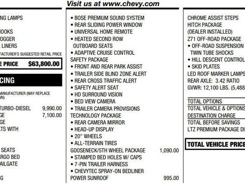 Certified 2025 Chevrolet Silverado 3500 LTZ w/ LTZ Premium Package AWD/4WD image 2