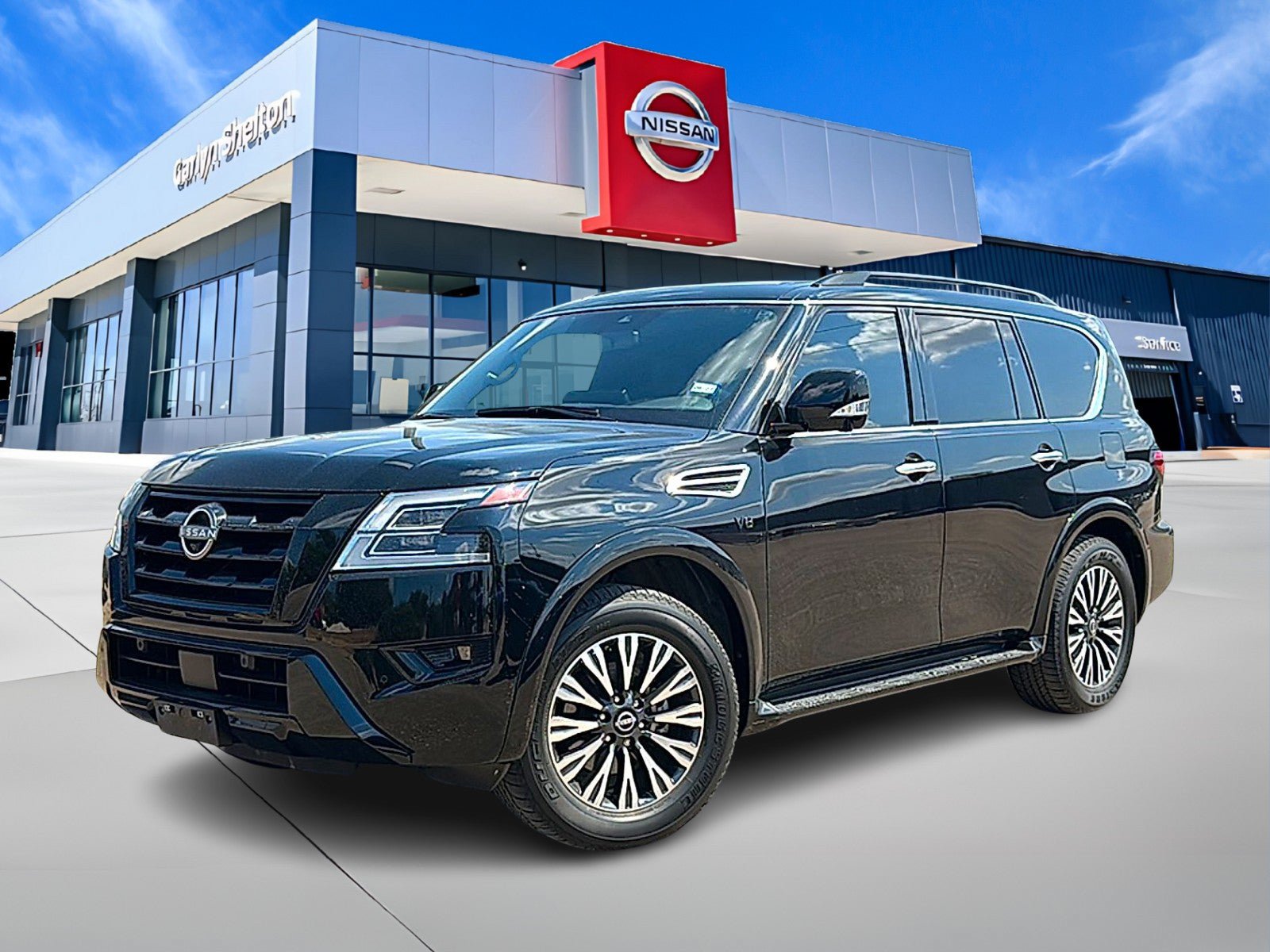 Used 2022 Nissan Armada SL w/ Midnight Edition Package RWD image 1