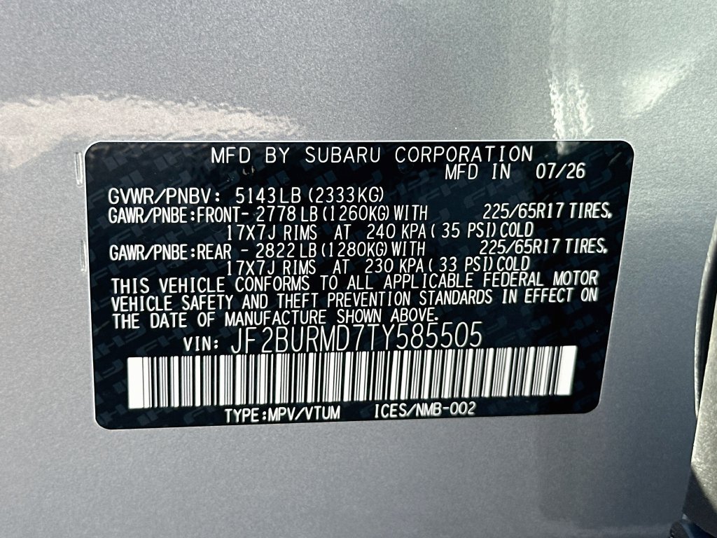 New 2026 Subaru Outback Wilderness AWD/4WD image 27