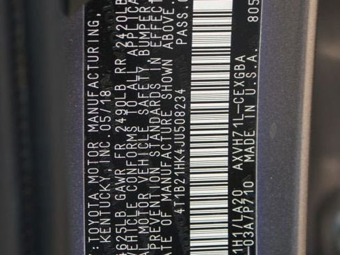 Used 2018 Toyota Camry XLE image 26