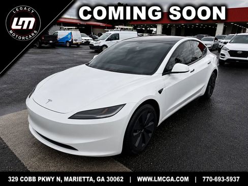 Used 2025 Tesla Model 3 Long Range RWD image 1