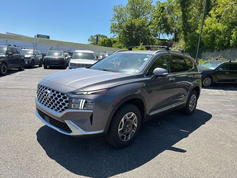 Used 2021 Hyundai Santa Fe Blue AWD/4WD image 3