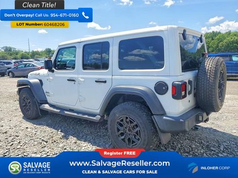Used 2018 Jeep Wrangler Unlimited Sport w/ Technology Group AWD/4WD image 3