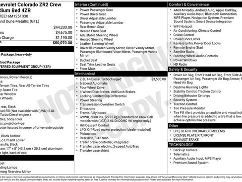 Used 2021 Chevrolet Colorado ZR2 image 2