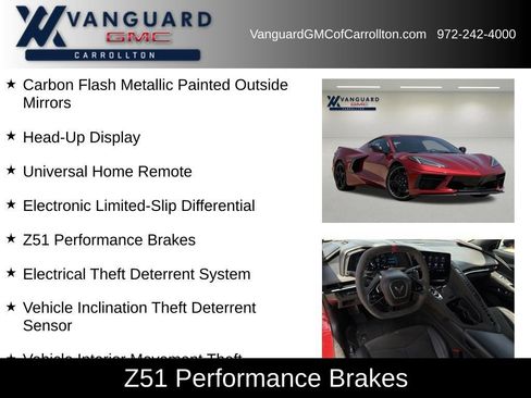 Used 2023 Chevrolet Corvette Stingray Premium Cpe w/ Z51 Performance Package RWD image 14