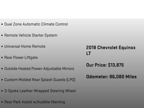 Used 2018 Chevrolet Equinox LT AWD/4WD image 24