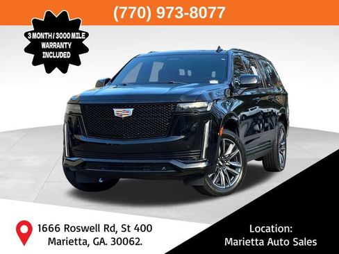Used 2021 Cadillac Escalade ESV Sport w/ Driver Assist Tech Package image 1