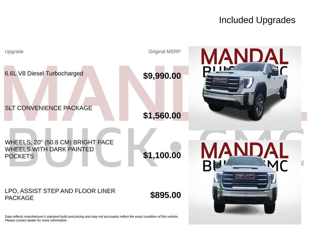 Used 2025 GMC Sierra 3500 SLT w/ SLT Convenience Package AWD/4WD image 5