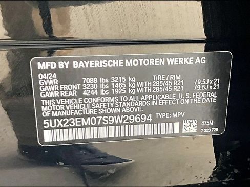Used 2025 BMW X7 xDrive40i w/ M Sport Package AWD/4WD image 47
