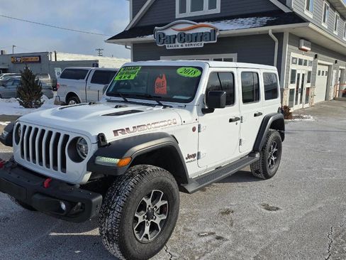 Used 2018 Jeep Wrangler Unlimited Rubicon w/ Steel Bumper Group image 1