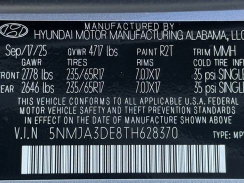 New 2026 Hyundai Tucson SE FWD image 27