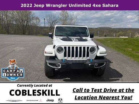 Used 2022 Jeep Wrangler Unlimited Sahara AWD/4WD image 2